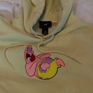 Patrick Of Bikini Bottom Hoodie with Embroidered  Graphic Ltd Edition